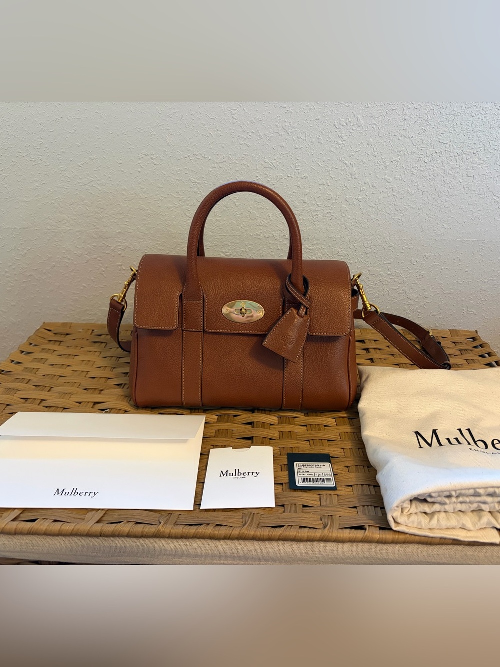 Mulberry Bayswater Satchel - Oak NVT - Picture 2 of 15